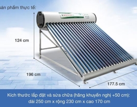 Mua máy nước nóng năng lượng mặt trời Sơn Hà giá tốt Bình Phước