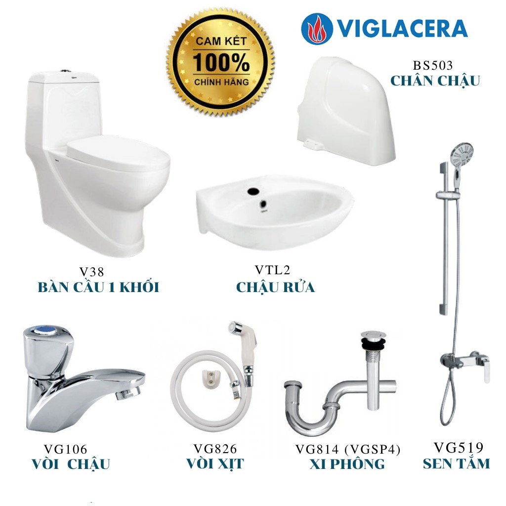 Phân phối thiết bị vệ sinh Viglacera Bình Phước