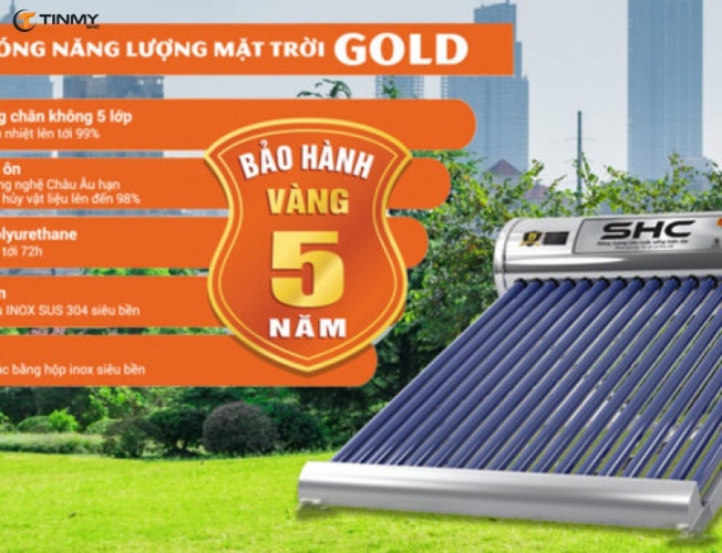 Máy nước nóng năng lượng mặt trời Bình Dương