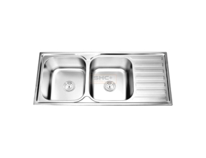 CHẬU RỬA CHÉN INOX ĐÔI SHC002