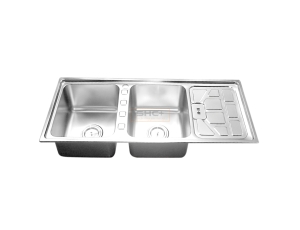 CHẬU RỬA CHÉN INOX ĐÔI SHC001